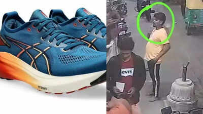 Too costly to ignore the missing shoes and r a cctv grab of the suspected thief.jpg