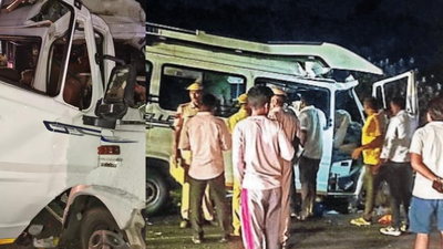 Tragedy struck near jodhpur as a tempo traveller carrying pilgrims collided with a stationary traile.png