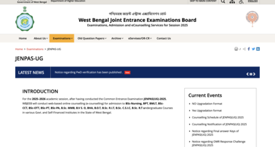 Wbjeeb jenpas ug 2025 counselling registration window opens at wbjeebnicin check direct link to appl.png