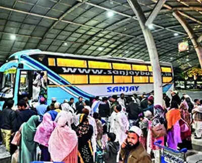 Cabbies double fares pvt bus operators come to rescue.jpg