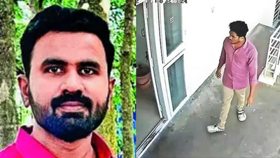 Chandrashekar reddy k l cctv footage shows accused raghava entering the pg in lakkasandra and slippi.png