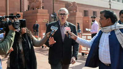 Cm omar abdullah applauded their maiden interventions as first day first show he was present in the.png