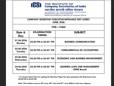 Icsi cseet june timetable 2026.jpg
