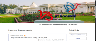 Jee advanced 2026 exam date announced check key details here.jpg