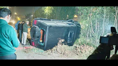 Man at wheel of merc that killed chef and injured two others in south delhi gets bail.jpg