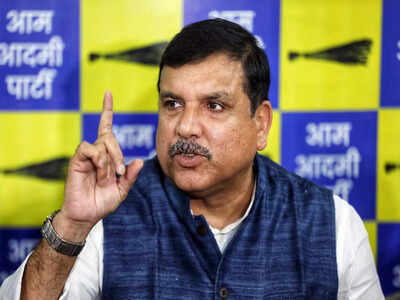 Parliament winter session aap mp sanjay singh seeks discussion on sir in upper house.jpg