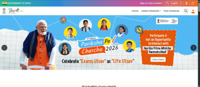 Pm modi pariksha pe charcha 2026 registration opens for students parents and teachers on mygov porta.png