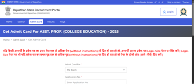 Rpsc assistant professor admit card 2025 released check direct link to download hall ticket here.jpg