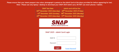 Snap test 2 admit card 2025 released at snaptestorg direct link to download hall ticket here.jpg