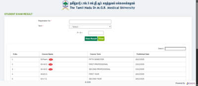 Tamil nadu dr mgr medical university result 2025 released at tnmgrmuacin check direct link to downlo.png