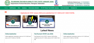 Tg tet admit card 2026 expected today.jpg