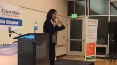 The 39kick trump39 speech by indian origin attorney sheela murthy at a conference of itserve allianc.png