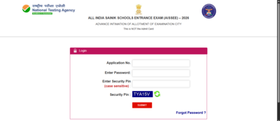 Aissee 2026 city intimation slip released for january 18 exam check where and how to download.jpg