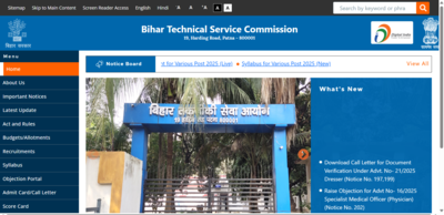 Btsc junior engineer recruitment 2026 registration underway for 2809 posts check eligibility and dir.png