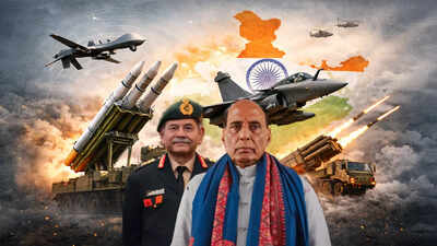 Chief of army staff general upendra dwivedi defence minister rajnath singh.jpg