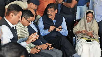 Cm mamata banerjee at esplanade dharna mancha in feb 2019.jpg