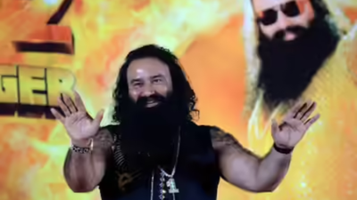 Dera chief gurmeet ram rahim on life term gets parole 15th time.jpg