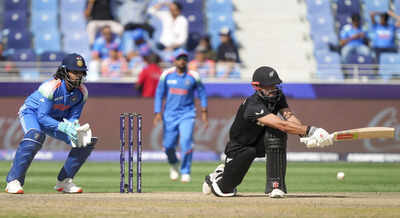 Dubai new zealand39s daryl mitchell plays a shot during the icc champions trophy.jpg