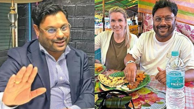 Falgun binnendijk left mayor of heemstede the netherlands visited tois office recently falgun enjoys.jpeg