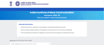 Iimc phd admissions 2025 26 registration window opens at iimcgovin check eligibility key dates and d.png
