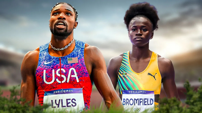 Noah lyles posts a strong message ahead of the upcoming season as fiance junelle bromfield reacts.jp .png