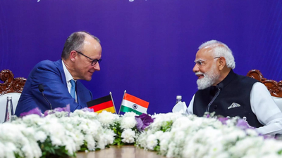 Pm modi and germnan chancellor merz ani.jpg