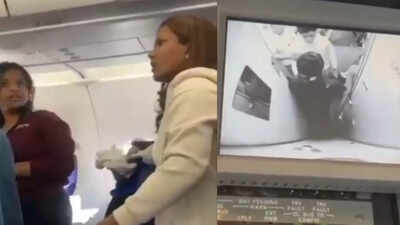 The passengers can be heard demanding that they want to speak with the pilots while the flight atten.jpeg