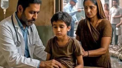 Typhoid outbreak in gujarat39s gandhinagar as sewage mixes with water.jpg