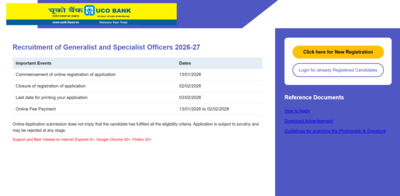 Uco bank so recruitment 2026 27 registration window opens for 173 posts direct link to apply here.jp .png