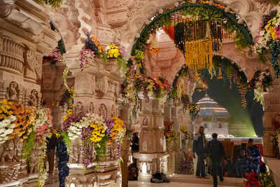 Ayodhya interiors of the ram mandir after its consecration ceremony in ayodhya.jpg