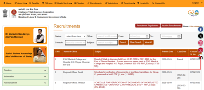 Esic recruitment 2026 result.jpg