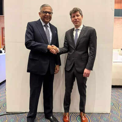 N chandrasekaran chairman tata sons with sam altman ceo openai.jpg