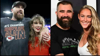 Travis kelce with taylor swift and jason and kylie kelce.jpg