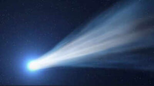 Cosmic explosion in space nasas hubble telescope captures comet c2025 k1 breaking apart.jpg
