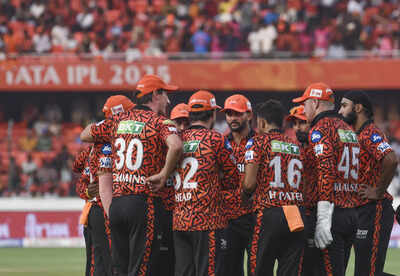 Hyderabad sunrisers hyderabad players before the second innings of the ipl 2025.jpg