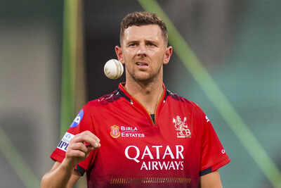Lucknow royal challengers bengaluru39s josh hazlewood during a practice session .jpg