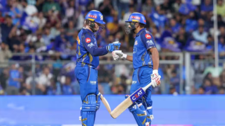 Rohit Sharma, Rickelton fire MI to record chase, ending 13-year jinx