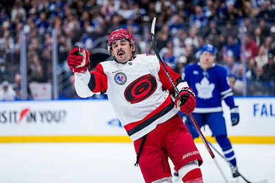 Nhl seth jarvis of the carolina hurricanes celebrates after scoring a goal against the toronto maple.jpeg