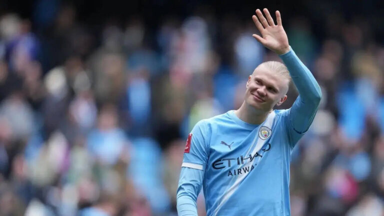 Haaland’s hat-trick eliminates Liverpool, sends Man City to FA Cup semis