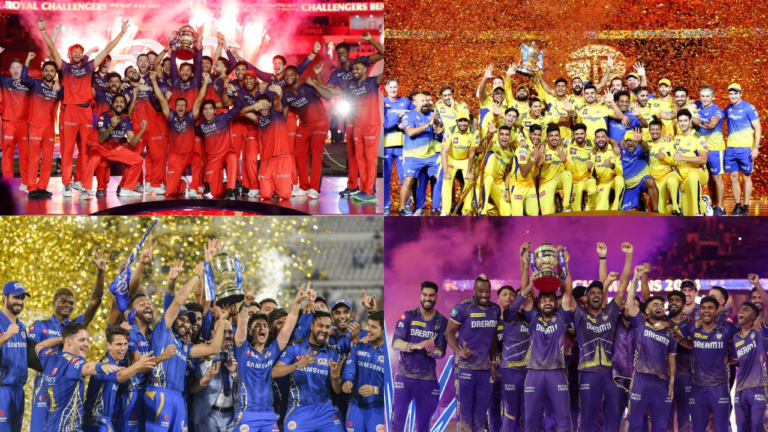 IPL winners list from 2008–2025: RCB breaking jinx to CSK’s dominance