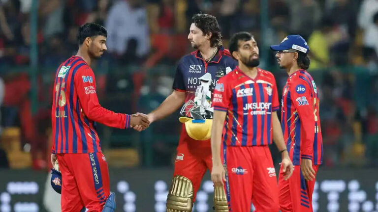 IPL Points Table after Match 23: RCB jump to top after win, LSG remain at 7th