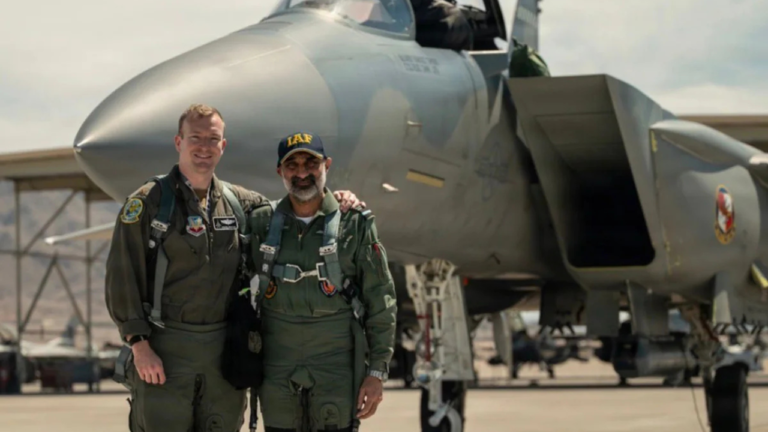 IAF chief takes sortie on advanced US jet that bombed Iran