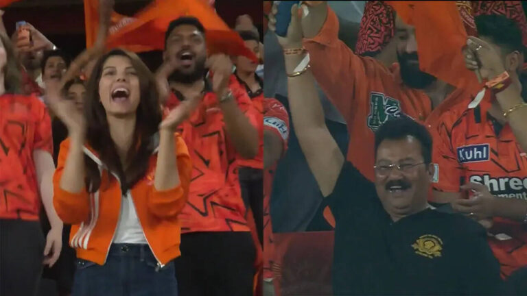 IPL: Kavya Maran, Abhishek Sharma’s father go wild after SRH star’s ton — Watch