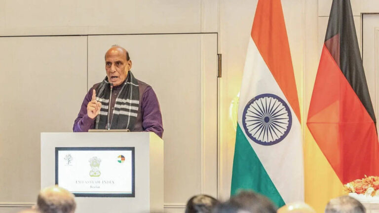 ‘Greater Indian role in global conflicts possible’: Rajnath warns neighbours on Pahalgam anniversary