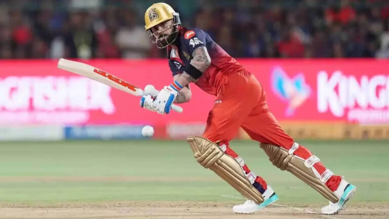 Hundred not enough: Sai watches Kohli take over Chinnaswamy; RCB beat GT by five wickets