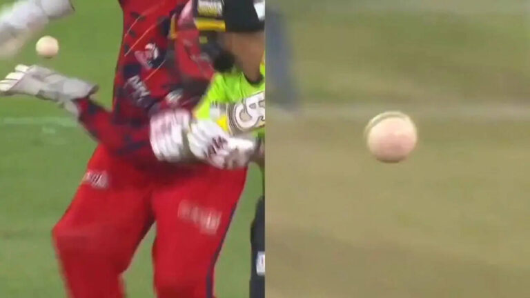 Bizarre! PSL under fire as ball in Pakistan turns red again – Watch