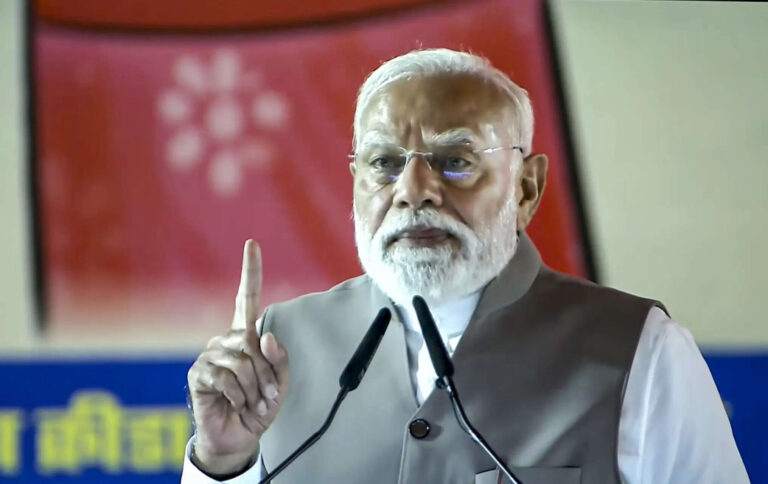 Women voting in big way to teach oppn a lesson: Modi